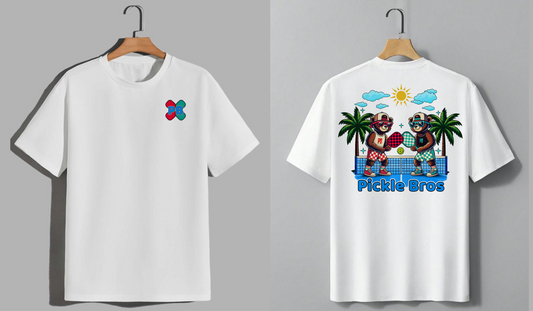 BEAR BROS WHITE SHORT SLEEVE